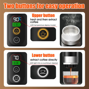 Nueva Cafetera Eléctrica Automática de Cápsulas, Cafetera Espresso Portátil, Pequeña, con Calentamiento a Presión, Bomba de 20 Bares - Product Image 3