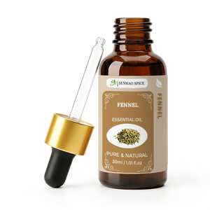 Aceite Esencial de Hinojo Puro de Semillas con Gotero de Vidrio para Aromaterapia Corporal, Difusor, Jabón y Fabricación de Velas - Product Image 1