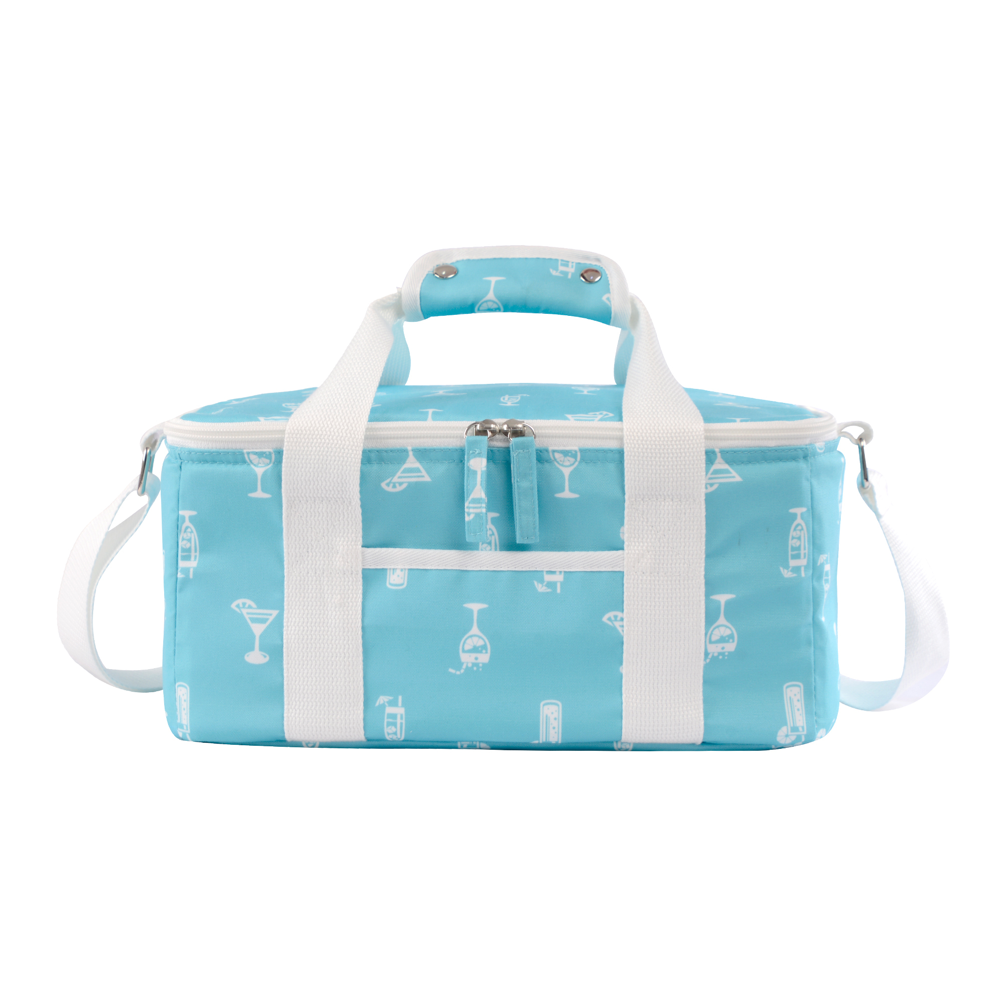 Pattern Cotton Lunch Bag Daily Take Cross-Body