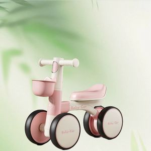 Mini scooter pour enfants Vélo d'équilibre écologique à 4 roues avec pédale ordinaire - Product Image 2