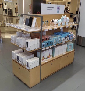 Tùy Chỉnh Cửa Hàng Bán Lẻ Tầng Thường Vụ Gỗ Mỹ Phẩm Cửa Hàng Nội Thất/Trang Điểm <span class=keywords><strong>Showcase</strong></span>/Mỹ Phẩm Hiển Thị Thiết Kế - Product Image 3