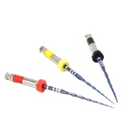 Fichiers rotatifs d'activation de la chaleur NITI bleu dentaire