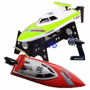 เรือแข่งความเร็วสูงของเล่นเรือแข่ง RC ใช้แบตเตอรี่สำหรับเด็กและผู้ใหญ่ - Product Image 1