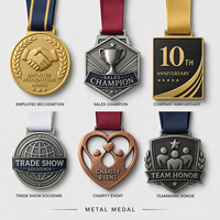 Médaille personnalisée en alliage de zinc 3D pour le karaté et le taekwondo, médaille d'honneur pour le champion du tournoi d'arts martiaux 2026, médailles de récompense en métal avec ruban