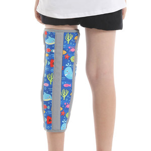 Rodilleras ajustables con logotipo personalizado para piernas, inmovilizador <span class=keywords><strong>de</strong></span> piernas, soporte estabilizador <span class=keywords><strong>de</strong></span> <span class=keywords><strong>rodilla</strong></span> con férula para niños - Product Image 6