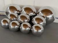 Énorme boule miroir gonflable en PVC holographique argenté, durable, imprimée, pour événements publicitaires en extérieur