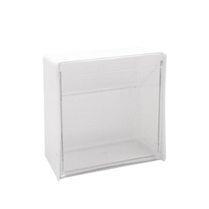 Boîte de rangement pour cotons-tiges sans perçage, boîte de rangement murale pour tampons démaquillants, attaches pour cheveux et élastiques, design créatif - Product Image 5