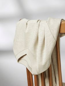 T-shirt en Coton Bambou Tricoté Tendance Rétro Été 2025 pour Homme – Col Rond Décontracté, Coupe Ample, Manches Courtes, Séchage Rapide et Anti-Plis - Product Image 2