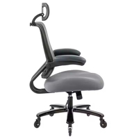 Appui-tête réglable moderne avec logo personnalisé Accoudoir rabattable Chaise de bureau de direction ergonomique et résistante