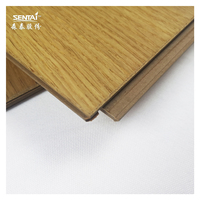 Parquet de Roble Europeo Sólido de Tres Capas, Económico, 100% Madera, para Interiores, Suelo de Madera SPC