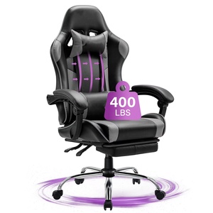 Chaise de Gaming <span class=keywords><strong>Scorpion</strong></span> – Échantillon Gratuit 2026 – Fauteuil de Bureau Ergonomique à Dossier Haut pour PC, Pivotant et Réglable – Sillas Gamer Noir et Bleu - Product Image 3