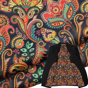 Китайская фабрика с принтом, оптовая продажа, подкладка с принтом, куртки, полиэстер, саржа, тафта, подкладка - Product Image 2