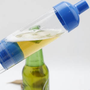 550 ml Bier-Bong aus Kunststoff mit Schnapsspritzen als Partydekoration in Zahlenform zum Servieren von Biershots - Product Image 4