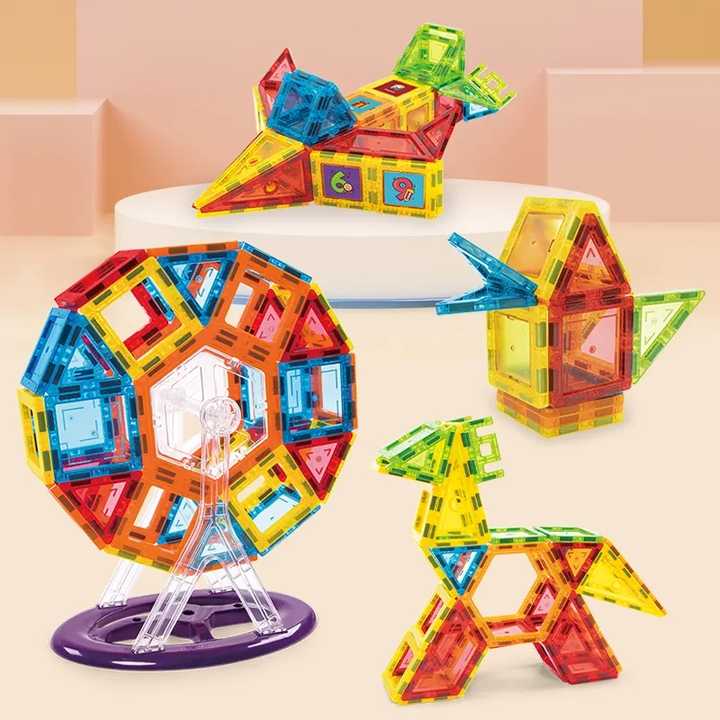Source Magnetic Building Blocks 140 Pieces Magnet Toys Building 