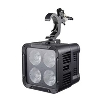 Nouveau projecteur LED extérieur 16x12W RGBW, projecteur COB 4x50W, contrôle DMX512, étanche, pour éclairage mural, projecteur LED RGBW