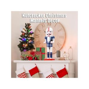 <span class=keywords><strong>Soldat</strong></span> <span class=keywords><strong>Casse</strong></span>-<span class=keywords><strong>Noisette</strong></span> en Résine Fait Main à Prix Abordable, Décoration de Noël pour la Maison, Sculpture de 35 cm avec Cape, Couleur Personnalisée - Product Image 3