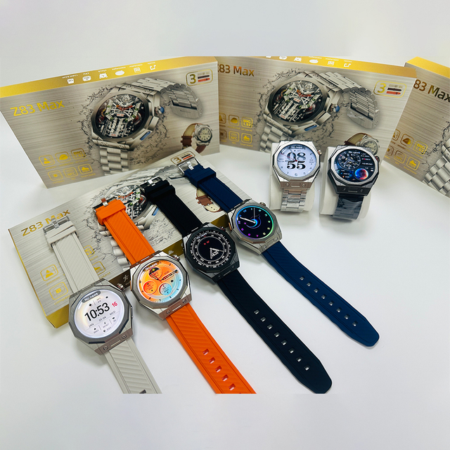 2024 New Model Z83 Max Series 8 9 Round Smart Luxury Full Touch Watch Smart Relogio Smartwatch for Men Women Sport Fitness