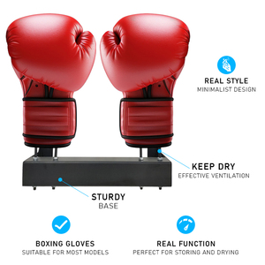 JH-Mech portaoggetti per guanti espositore per guanti da appendere espositore per guanti da boxe con montaggio a parete in metallo per impianto di allenamento in palestra - Product Image 2