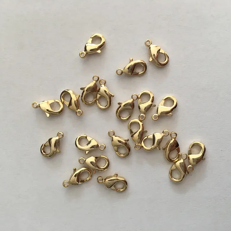 Wholesale Chinese 24K Gold Filled Lobster Clasp for DIY jewelry makings