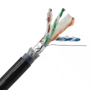 Nhà sản xuất | ngoài trời hai lớp/Áo khoác Cat6 cat6A Gel đầy Mạng LAN Cáp 23AWG 24AWG UTP FTP S/FTP - Product Image 1
