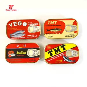 Hot Sale Sardine Canned Fresh Wholesale Manufacturers Canned Sardine In Vegetable Oil