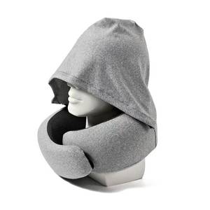 Nouvel Oreiller de Voyage 3-en-1 en Mousse à Mémoire de Forme, Fin et Ventilé, Idéal pour les Longs Trajets en Avion - Product Image 1