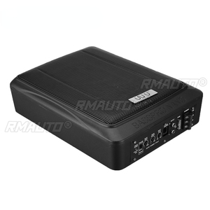 ซับวูฟเฟอร์ติดรถยนต์ขนาด 10 นิ้ว 12V 900W ระบบเสียงไฮไฟ  แบบบาง ติดตั้งใต้เบาะ  ลำโพงเบสแอคทีฟ - Product Image 1