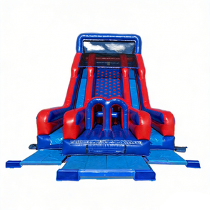 Toboggan gonflable d'extérieur commercial en PVC durable pour l'escalade, idéal pour les parcs d'attractions et les aires de jeux pour enfants - Product Image 1