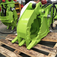 Service OEM : Godet à pince hydraulique pour excavatrice, prix usine