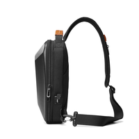 Nouveauté 2026 – Sac de Poitrine Noir Personnalisable pour Homme – Sac à Bandoulière Décontracté Léger et de Haute Qualité pour Usage Quotidien