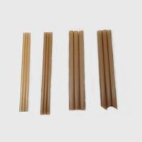 Pailles de canne à sucre compostables, naturellement biodégradables, pour jus, fabricant OEM, 6, 8, 10, 12 mm
