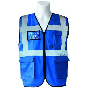 เสื้อแจ็กเก็ตใส่ทำงานเพื่อความปลอดภัยหลากสี,เสื้อกั๊กสำหรับใส่ตกปลากิจกรรมกลางแจ้งมีหลายกระเป๋า - Product Image 1