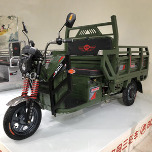 2025 Tricycle <span class=keywords><strong>électrique</strong></span> Cargo Bike 3 roues <span class=keywords><strong>vélo</strong></span> <span class=keywords><strong>électrique</strong></span> Cargo Trailer <span class=keywords><strong>pour</strong></span> le <span class=keywords><strong>transport</strong></span> urbain - Product Image 1