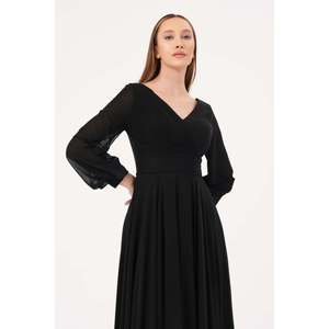 Ropa de Moda Negra para Mujer DANS, Estilo Básico, Disponible en Tallas Europeas 38-42, Modelo 1565, Cómoda para Uso Diario - Product Image 4
