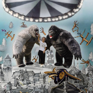 Vente chaude adulte Halloween gonflable King Kong gorille Costume fourrure mascotte Animal carnaval robe Costume - Product Image 2