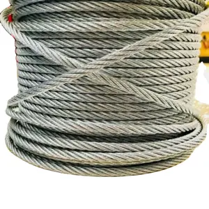 Wholesale Price Steel Cable Rope Wires ss304 ss316 7x19 Inox Cable 3.2mm Stainless Steel Wire Rope