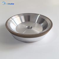 Meules abrasives fines en diamant CBN 14F1 14EE 11V9 pour le rectage de précision des outils et l'utilisation sur les machines à rectifier