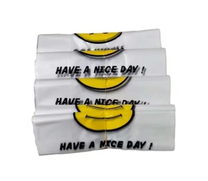 Factory price Disposable plastic food <b>packing</b> HDPE/LDPE t-shirt vest carrier supermarket t-shirt shopping <b>bag</b> - Product Image 3