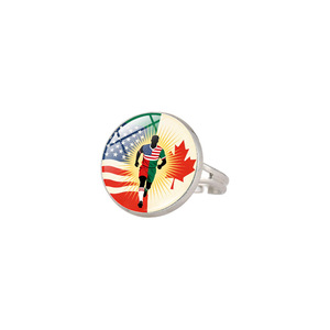 <span class=keywords><strong>2026</strong></span> 월드컵 미국 캐나다 멕시코 여성용 합금 반지 도매 - Product Image 4