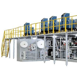 Venta al por mayor de fábrica Biodegradable Desechable Cutie Line <span class=keywords><strong>Pañales</strong></span> de tela suave <span class=keywords><strong>Pañales</strong></span> para bebés Máquina de producción - Product Image 4