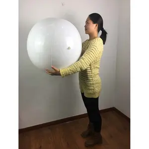 60cm angepasst Farbe und logo Riesen weiß strand ball