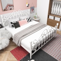 Einzelnes Metall-Klappbett für Mädchen, für Zuhause & Hotel, Modernes Design, Verstellbar