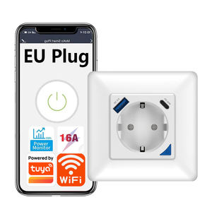 TY-EU86-type-C Tuya WiFi สมาร์ทปลั๊กไฟติดผนังอิสราเอล EU ปลั๊กไฟ USB Type-C 20W ชาร์จพอร์ตสำหรับอเล็กซา กูเกิล โฮม - Product Image 1