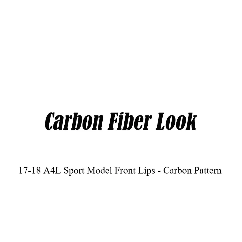 Aspect fibre de carbone