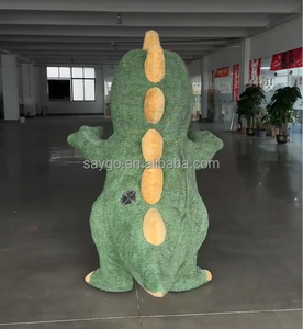 ชุดคอสเพลย์มังกรเขียวแบบเป่าลมขนาดสมจริงไม่มีฟันสำหรับลูกมังกรคอสเพลย์อนิเมะมังงะมาสคอสเพลย์สำหรับคนจีน - Product Image 3