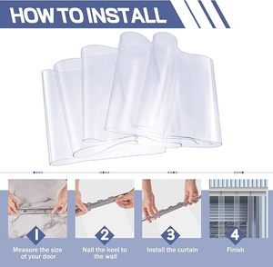 Feuille de PC en plastique transparent souple pour rideaux de <span class=keywords><strong>chambre</strong></span> <span class=keywords><strong>froide</strong></span> Feuille de PVC 4mm 5mm 8mm Surface lisse Moulage facile à découper Personnalisé - Product Image 4