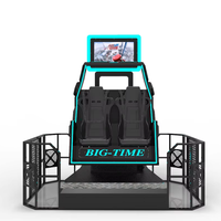 Dynamic 360 VR Sports & Entertainment Machine Simulateur d'avion et de course automobile intérieur/extérieur pour les jeux VR