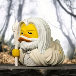 3.5 "Rubber Pvc Hand Magnifying Glass Cartoon Character Model Cosplay Decoration Doll Duck - Product Image 5