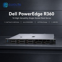 Serveur en rack Dell PowerEdge R360 : performances stables pour les opérations de base de données et le cloud computing à petite échelle
