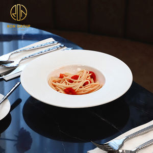 <span class=keywords><strong>Platos</strong></span> <span class=keywords><strong>de</strong></span> <span class=keywords><strong>Melamina</strong></span> Negros Mate Redondos y Planos con Logotipo Personalizado <span class=keywords><strong>para</strong></span> Vajilla <span class=keywords><strong>de</strong></span> Restaurante - Product Image 5